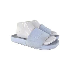 Lululemon Restfeel Women's Slide US 8 Light Blue Logo Sandals